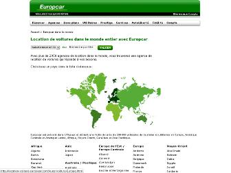 location-voiture.europcar.com website preview