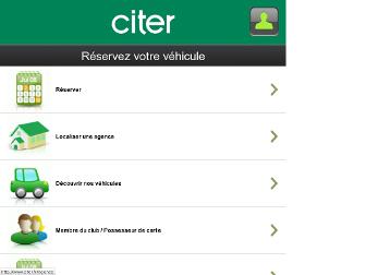 citer.fr website preview