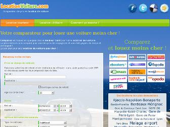 location-voiture.com website preview