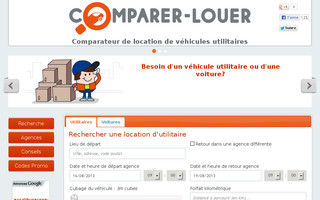 comparer-louer.fr website preview