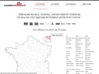 location-utilitaire.fr website preview