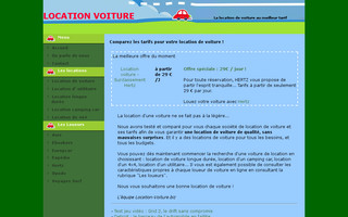 location-voiture.biz website preview