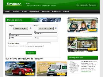 europcar-nord.fr website preview