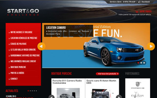 start-and-go-challenge.com website preview