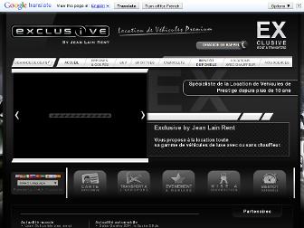 exclusiverent.fr website preview