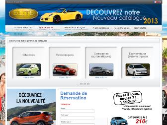 eliterentacar.fr website preview