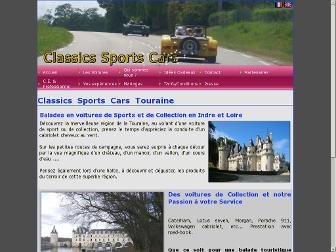 classicssportscars.fr website preview