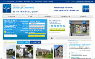 laforet-immobilier-montargis.com website preview