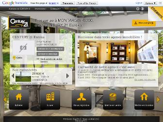 century21-eureka-montargis.com website preview