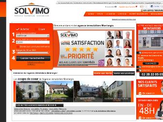 immobilier-montargis.solvimo.com website preview