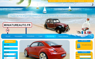 miniatureauto.fr website preview