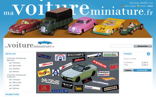 mavoitureminiature.fr website preview