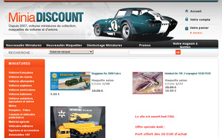 miniadiscount.com website preview