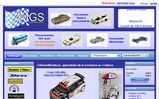 gsautominiature.com website preview