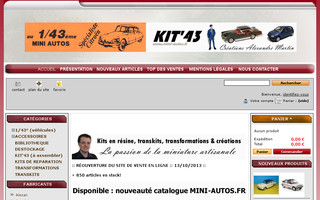 mini-autos.fr website preview