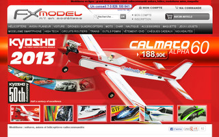 fxmodelrc.com website preview