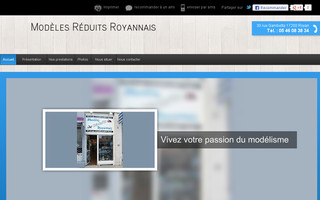modeles-reduits-royannais.fr website preview