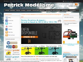 patrickmodelisme.com website preview