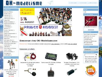 ok-modelisme.com website preview