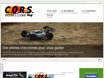 cors-modelisme.fr website preview