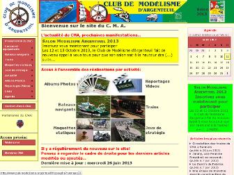 club-modelisme-argenteuil.fr website preview