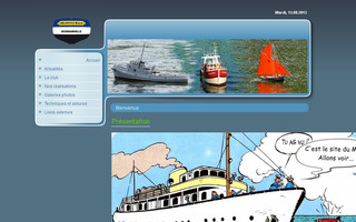 modelisme-naval-hermanville.fr website preview