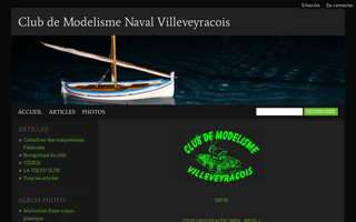 modelismevilleveyracois.blog4ever.com website preview