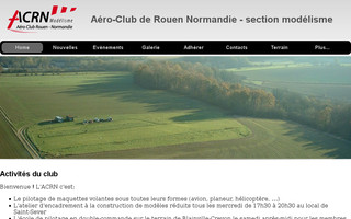 acrn-modelisme.fr website preview