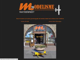 modelisme26.fr website preview