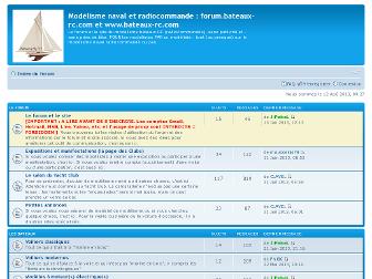 forum.bateaux-rc.com website preview
