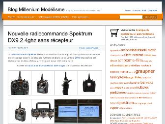 blog.milleniumrc.fr website preview