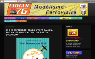 corail76.blogspot.com website preview