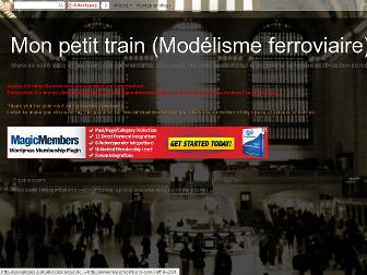 monpetit-train.blogspot.com website preview