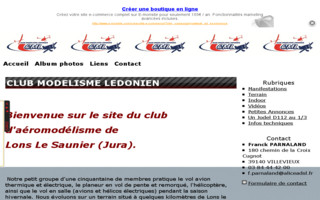 club-modelisme-ledonien.e-monsite.com website preview