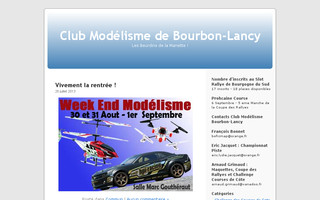clubmodelismebourbonlancy.unblog.fr website preview