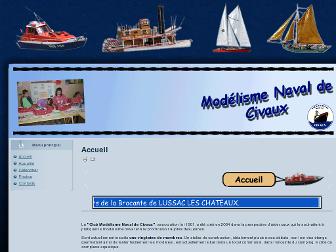 club-modelisme-naval-civaux.com website preview