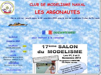clubdesargonautes.fr website preview