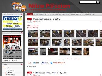 nitropassion.fr website preview