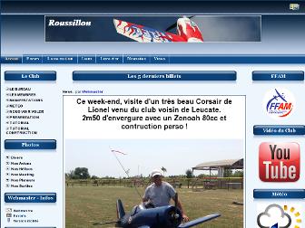 roussillon-aeromodelisme.com website preview