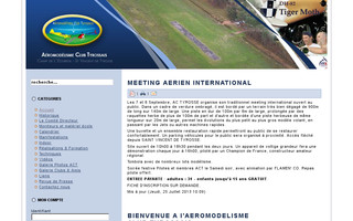 aeromodelisme-tyrosse.fr website preview