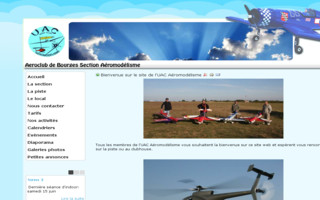 aeromodelismebourges.com website preview