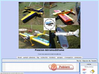 passion-aeromodelisme.com website preview