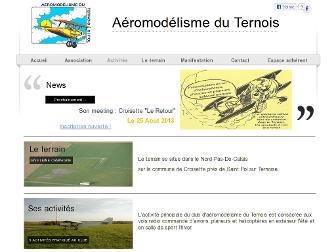 aeromodelismeduternois.fr website preview