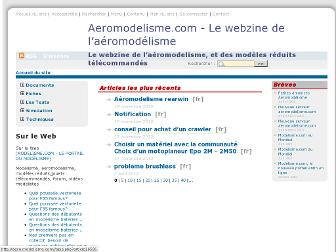 aero.modelisme.com website preview