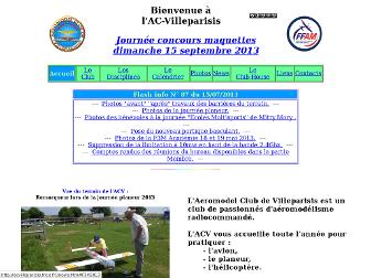 acvilleparisis.free.fr website preview
