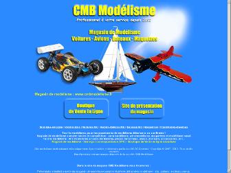 cmbmodelisme.fr website preview