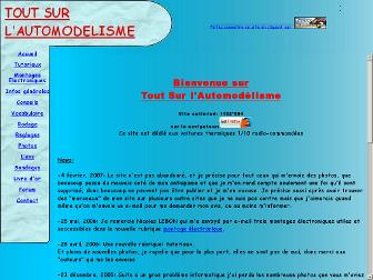 toutsurautomodelisme.chez-alice.fr website preview