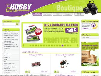 boutique.hobbycenter.fr website preview