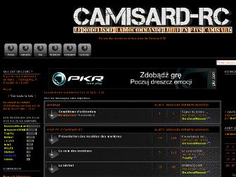 camisardrc.forumactif.org website preview