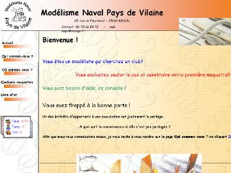 modelismenavalredon.voila.net website preview